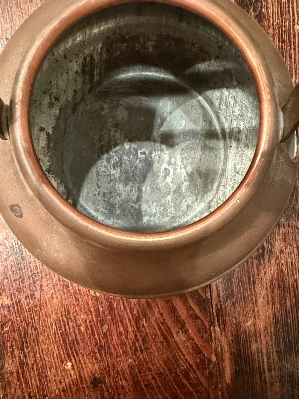 Vintage Spartan Copper Kettle with Patina Handle - Brown Copper Finish